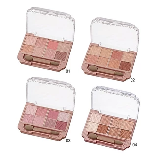 CANMAKE Petit Palette Eyes พาเลทอายแชโดว์ 8 เฉดในตลับเดียว แมตต์ + ชิมเมอร์