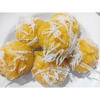 เเป้งขนมตาลสูตรเพชรบุรี หนักครึ่งกิโลกรัม ทำได้ 30-35 ชิ้น