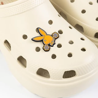 PLAYBOY รุ่น Bunny Clogs รองเท้าแตะหัวโตเปิดส้น รหัส ST-HS251C130 ดีไซน์ รองเท้าทรง Clogs แต่ง Jibbitz กระต่าย มี 2 สี