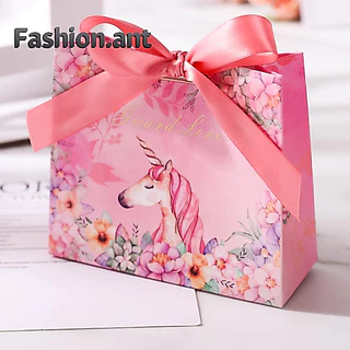 ✅สินค้าพร้อมส่ง✅กล่องของชำร่วย งานแต่ง กล่องของขวัญ ผูกโบว์ ใส่ขนม ใส่เครื่องประดับ