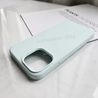 i7-16Promax เคสซิลิโคน Silicone Case สีเขียวอ่อน สีฟ้านํ้าทะเล สีขาวอมฟ้า พร้อมส่ง