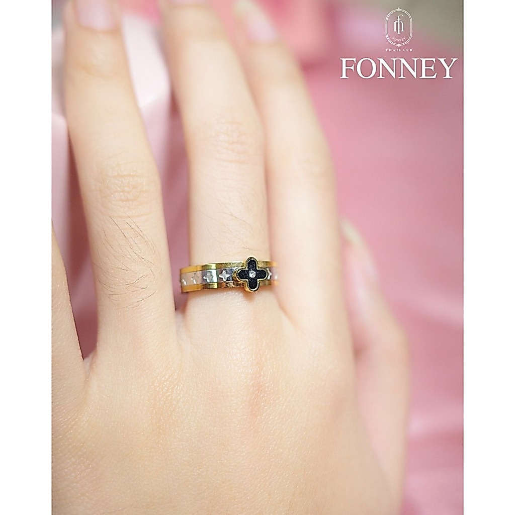 Fonney طقم خواتم بالألماس الصناعي قابلة للفصل CLR-03 — صورة 2