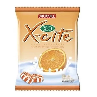 (50เม็ด) เอ็กซ์โซ XO X-cite ลูกอมหลากรสต่างๆ กาแฟ,ชามะนาว,บัตเตอร์คาราเมล,ผลไม้รวม มีให้เลือก 7 รส
