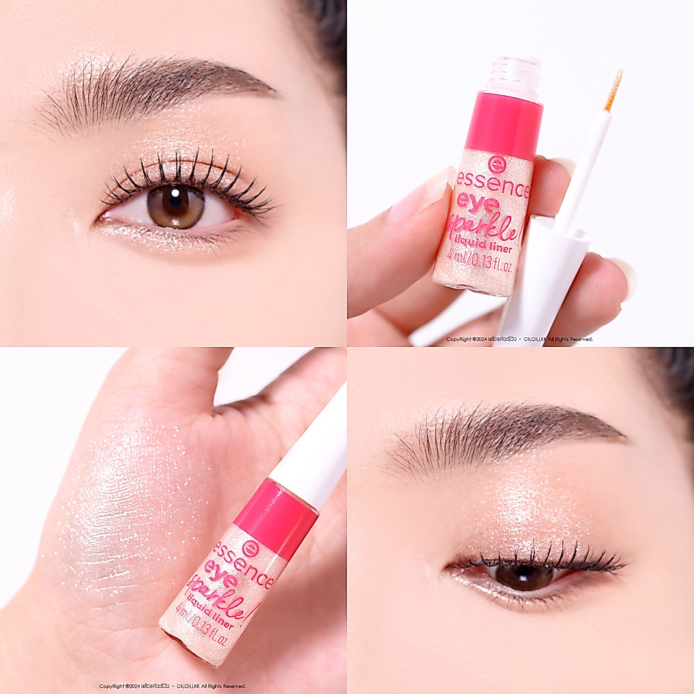 essence آيلاينر سائل Eye Sparkle ‏01 — صورة 4