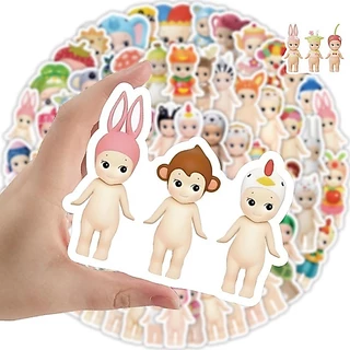 20/100 ชิ้น Sonny Angel สติกเกอร์ - การ์ตูนปิดผนึก Paster - นักเรียนเครื่องเขียน - ถ้วยน้ํากันน้ํา Trunk Decor - Self-กาว Hand Ledger Patch - โรงเรียนอุปกรณ์สํานักงาน