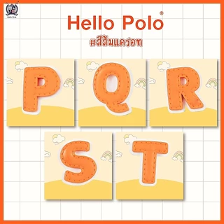 Hello Polo อุปกรณ์ตกแต่งกระเป๋าชายหาด ผู้หญิงกระเป๋าถืออุปกรณ์ตกแต่ง A-Z jibbitz น่ารัก แฟชั่น เล็กและเบา ไม่มีกลิ่น