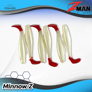 A12 เหยื่อปลายาง Z-Man รุ่น MINNOW ขนาด 3 นิ้ว (1ซอง 6ตัว)