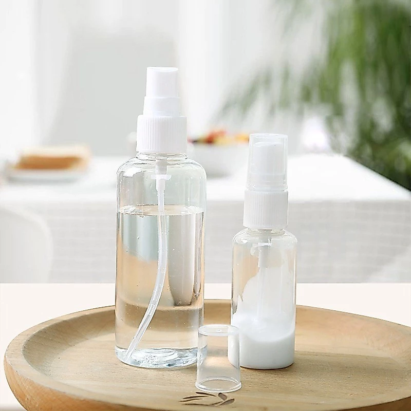 ขวดสเปรย์เปล่า ขวดสเปรย์พลาสติก สเปรย์ฉีด 6ขนาด 30ml.-120ml. ใส่ของเหลว น้ำหอม พกพาได้ ฝาขาว G2743 thumbnail 10