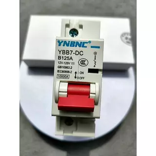 เบรกเกอร์ DC 1P ฺฺฺฺฺB63A 80A 100A 125A 150A 200A 250A สำหรับโซล่าเซลล์ มอเตอร์ไซค์ไฟฟ้า รถไฟฟ้า พร้อมส่งทันทีในไทย