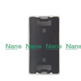 Nano 401 สีขาว กล่องเบรกเกอร์ พิมพ์ทอง ขนาด3.9x12.3x6.6ซม.
