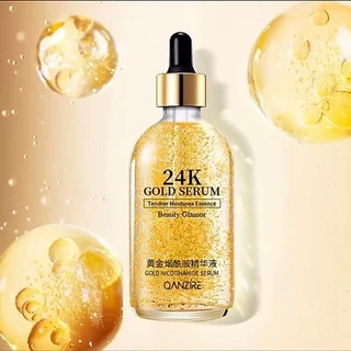 (โปรโมชั่น ซื้อ 1 แถม 1) เซรั่มทองคำ 24K ให้ความชุ่มชื้นและให้ความชุ่มชื้น พร้อม โซลูชั่น Niacinamide 30ml