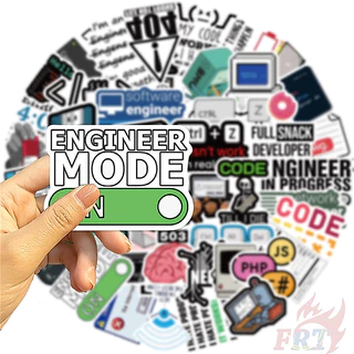 ❉ Funny Programmer Slang Art Series 03 Stickers ❉ 50Pcs/Set DIY Fashion Waterproof Doodle Decals Stickers