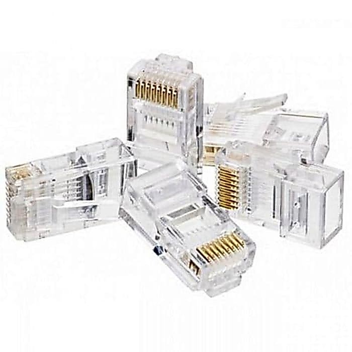 RJ45 Connector RJ RG 45 Connector Network LAN Cat5 Cat 5