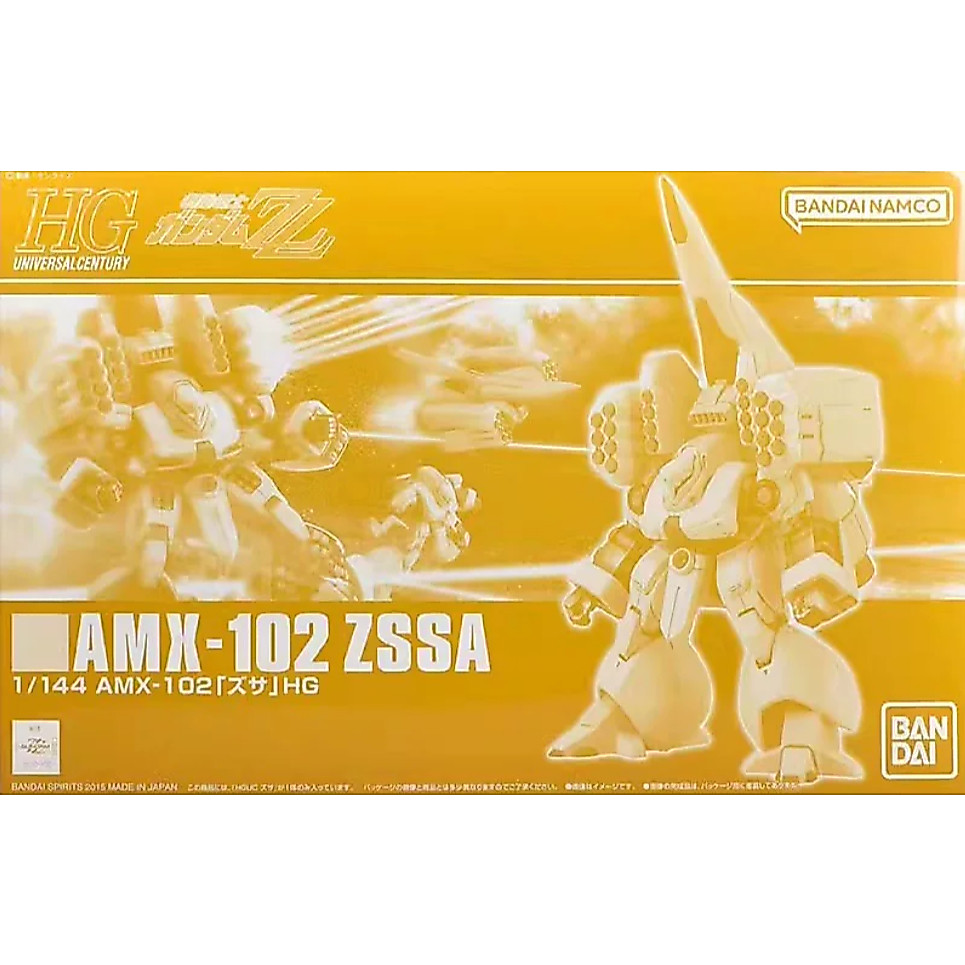 GUNDAM PB Limited HGUC HG 1/144 ZSSA ZSSA AMX-102 แอนิเมชั่นสินค้าของสะสมประกอบรุ่นของขวัญ