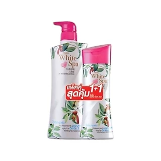(1แถม1) โลชั่น มิสทิน ไวท์ สปา Mistine White Spa Lotion 400ML แถมฟรีขนาด 200 ml