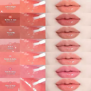 ลิปกระจก 4U2 TWOGETHER MATTE AND GLOSS LIP - ลิปกระจก4u2 ลิปติดทน ลิปกลบสีปาก ปากฉ่ำ ลิป4U2 ลิปส