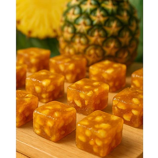ใหม่!! สับปะรดคิวบ์ สับปะรดอบแห้ง มินิมอล ชิ้นพอดีคำ เปรี้ยว หวาน กำลังดี🍍💛