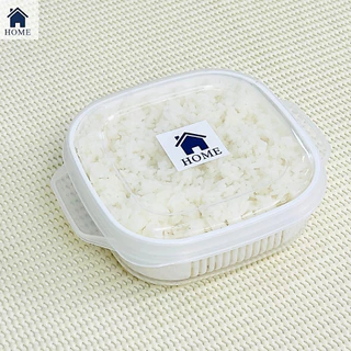 HOME กล่องถนอมข้าว เข้าไมโครเวฟได้ กล่องแช่แข็ง เก็บของสด ข้าวย่อยกล่องบรรจุภัณฑ์ # กล่องเก็บอาหาร