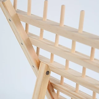 Cons พับผู้ถือด้าย 30 80 120 Spools เย็บเย็บปักถักร้อย Thread Rack Organizer แขวนผนังกรวยขาตั้งชั้นวาง Ne