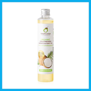 Tropicana Organic Cold Pressed Virgin Coconut Oil 100ml ทรอปิคานา น้ำมันมะพร้าวสกัดเย็นออร์แกนิค.