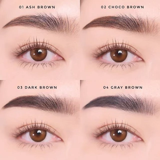 ดินสอเขียนคิ้ว สลิม เชป ออโต้ล็อค odbo Slim Shape Eyebrow Auto Pencil ( มีให้เลือก 4 สี ) #OD703