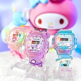 นาฬิกา Led สําหรับเด็กเด็กผู้หญิงการ์ตูนน่ารัก Light เพลงคุณภาพสูงนาฬิกาดิจิตอลสําหรับเด็กของขวัญวันเกิด