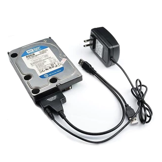 60สาย Sata to USB3.0 เสียบ HDD Sata ได้ทุกขนาด ทุกยี่ห้อ เพื่อนำข้อมูลออกมาใช้ แถมAdapter จ่ายไฟ 1 ตัว