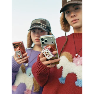 Tagi. Fireworks Shining Magnetic Phone Case เคสโทรศัพท์แม่เหล็กลายดอกไม้ไฟระยิบระยับ