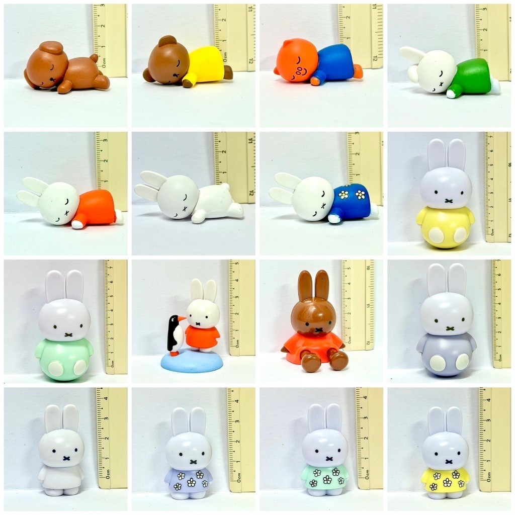 9.ของแท้ พร้อมส่ง ส่งไว Miffy มิฟฟี่ ตุ๊กตา ฟิกเกอร์ พวงกุญแจ ของเล่น โมเดล อุปกรณ์ เครื่องใช้ เครื่องเขียน สะสม ญี่ปุ่น