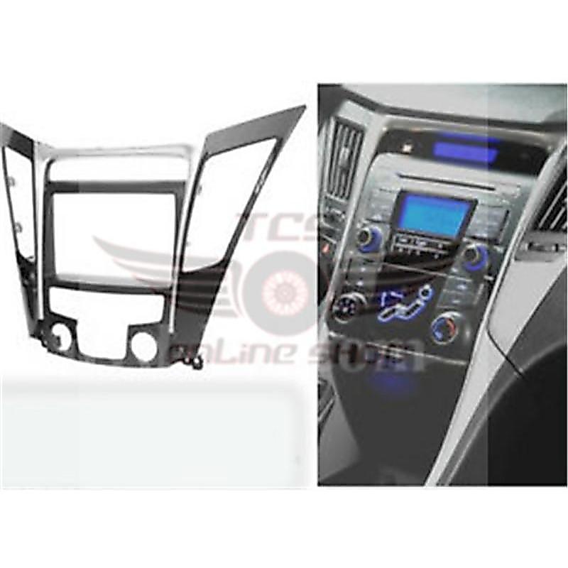 Double Din Car DVD Player Casing สําหรับ HYUNDAI SONATA I45 2010-2013