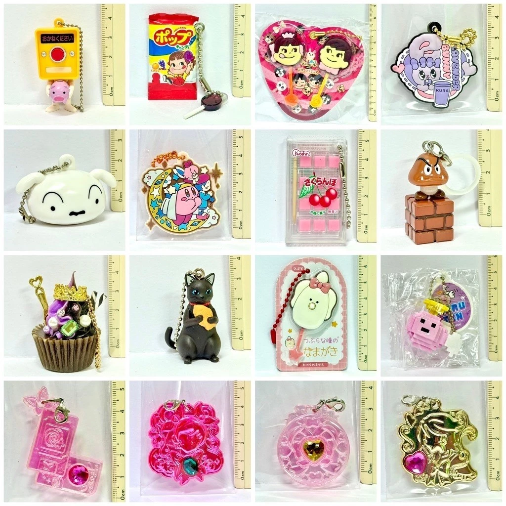 4. ของแท้ พร้อมส่ง ส่งไวพวงกุญแจ หัวซิป ที่ห้อย Sanrio Anime Disney ตุ๊กตา ฟิกเกอร์ ของเล่น สะสม ญี่ปุ่น
