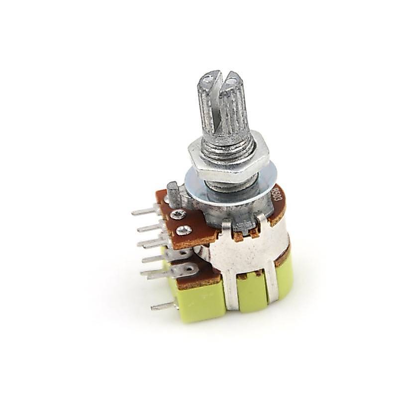 Warmhomezj B50K 50K Dual Linear Taper Volume Control Switchesometer Switch WAR