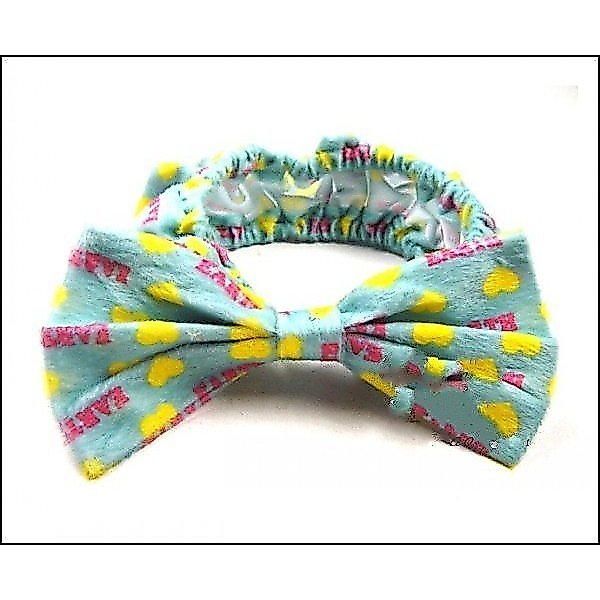 นิตยสารญี่ปุ่น Appendix Green Bow Hair Band Face Wash Hair Band