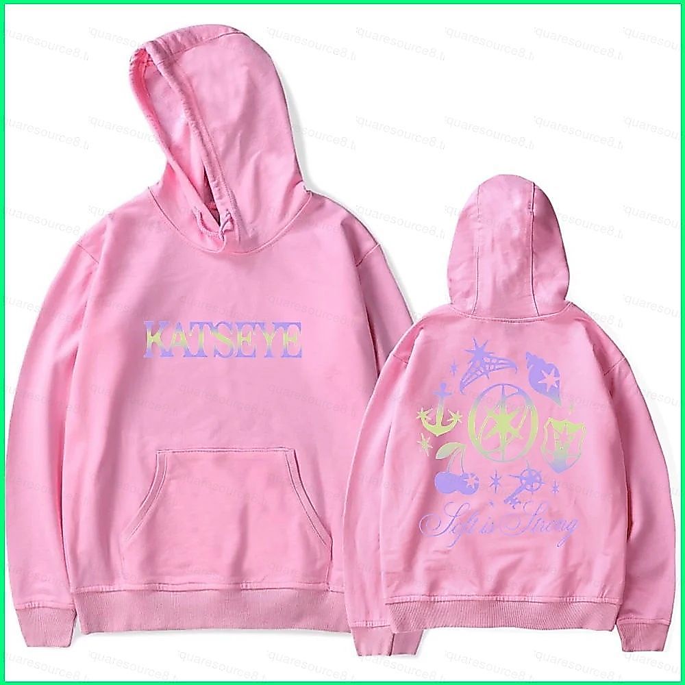 KPop Demon Hunters KATSEYE ผ้าHoodie Anime Sweatshirt Unisexเสื้อแขนยาว