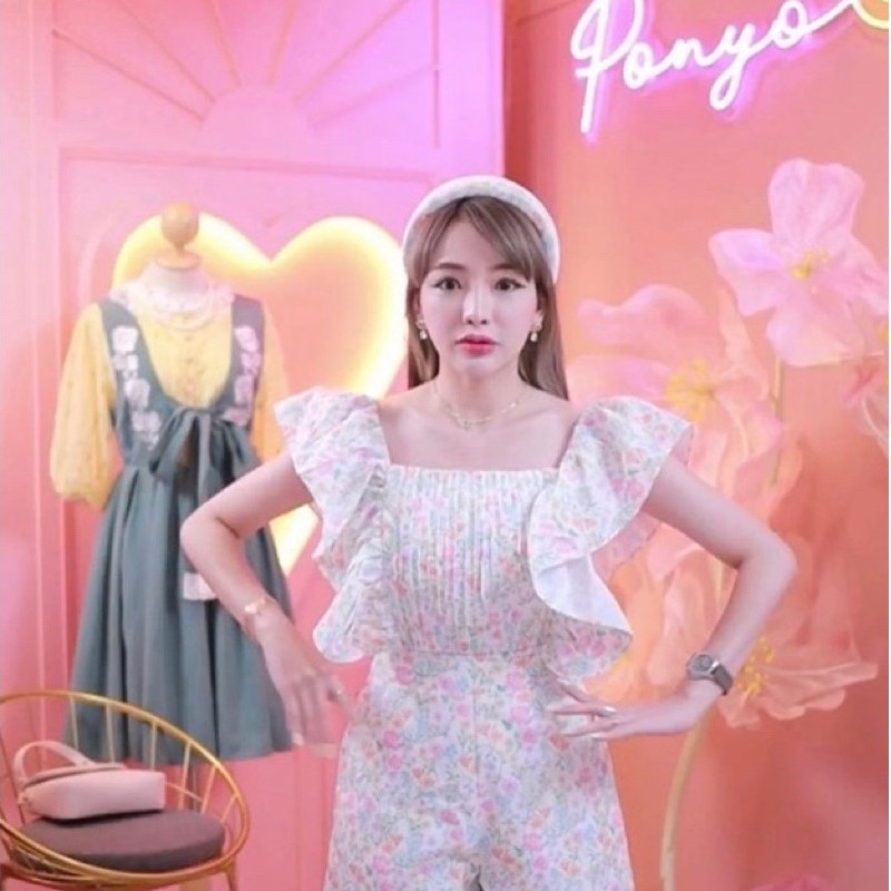ponyo brand Size S มือ1 set 3 ชิ้น ลายดอก น่ารักมากๆ