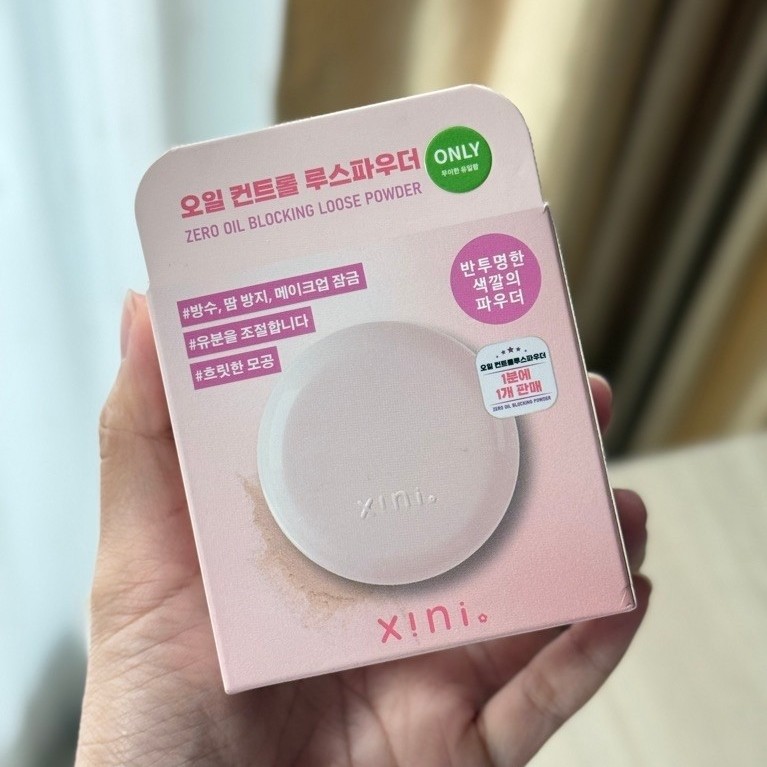 Xini Zero Oil Blocking Loose Powder แป้งฝุ่นคุมมัน กันน้ำกันเหงื่อ ล็อคเมคอัพ ‼️ SALE ‼️ ของแท้ 100%