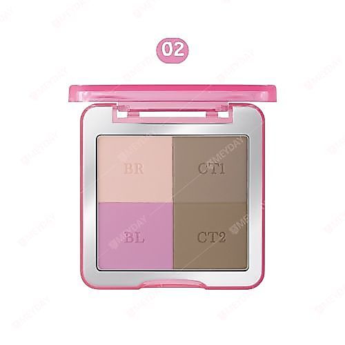 odbo باليت متعددة Glam & Shade ‏OD1331 ‏8.5 غ — صورة 3
