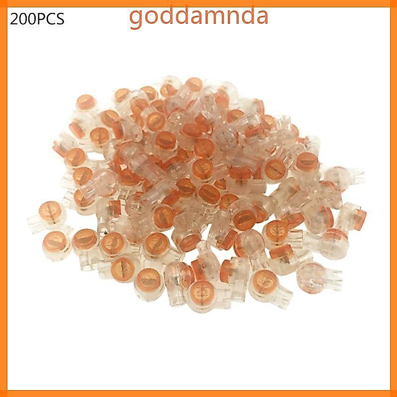 GODD 200 ชิ้น UY2 K1 Connector Crimp การเชื่อมต่อสายไฟกันน้ําสาย Terminals