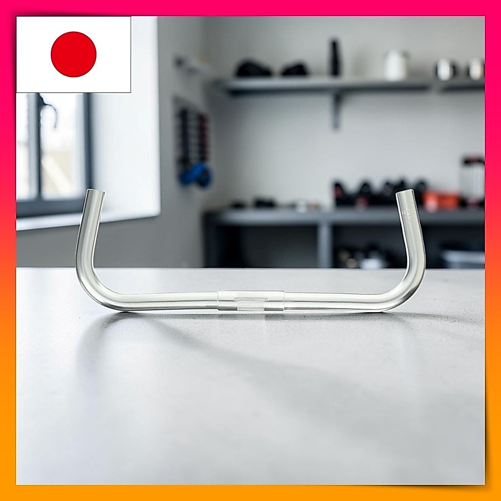 NITTO RB-006 Bullhorn Handlebar 25.4mm 400mm Silver 12mm Drop 137mm Reach