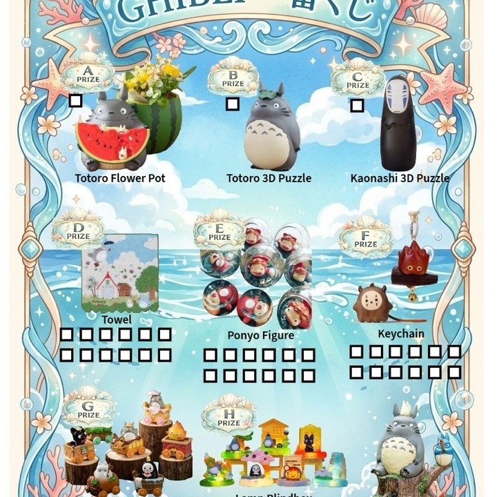 Ghibli Ichiban Kuji V6 🐟
