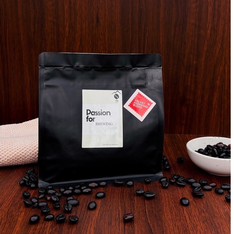 เมล็ดกาแฟ  Fine Robusta กาแฟชุมพร Natural Process กาแฟโรบัสต้าคั่ว PFB Coffee