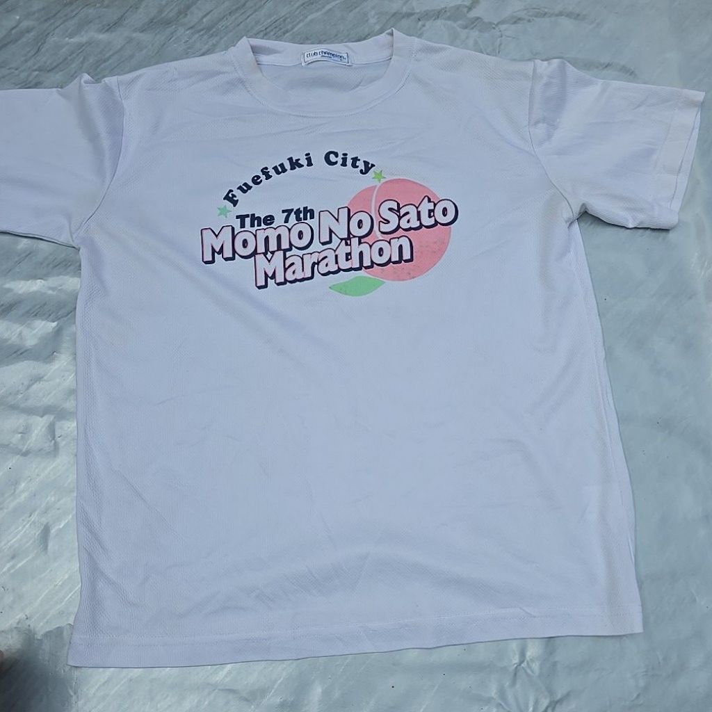 เสื้อกีฬา แขนสั้น สีขาว แบรนด์ทั่วไป 456
