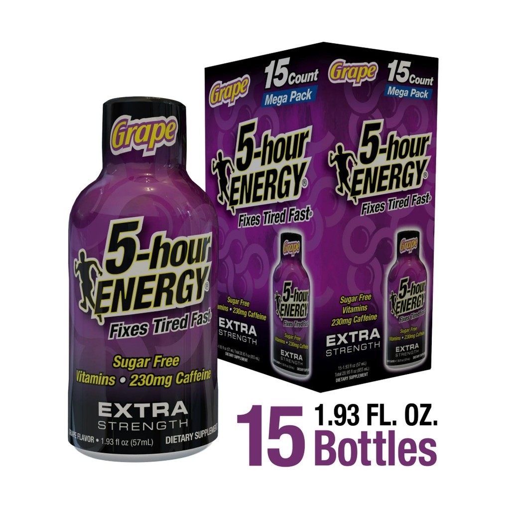 (พร้อมส่งจากไทย) 5-hour ENERGY Shot, Extra Strength 15 Count