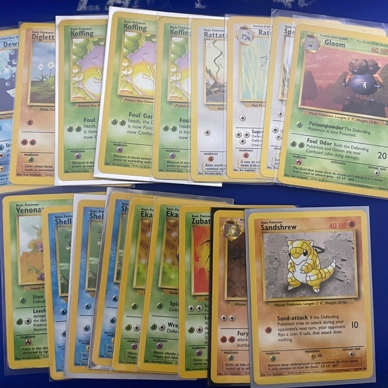 Pokemon Base Set, Jungle and Fossil Vintage Cards - Pokemon Vintage Cards