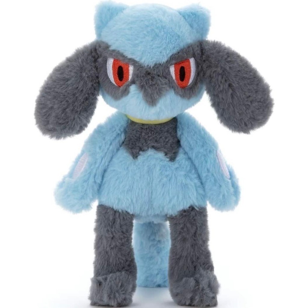 [พร้อมส่ง/ของใหม่] Pokémon Kuta Kuta Tatta! Riolu S Plush — ตุ๊กตาริโอลุ ไซส์ S