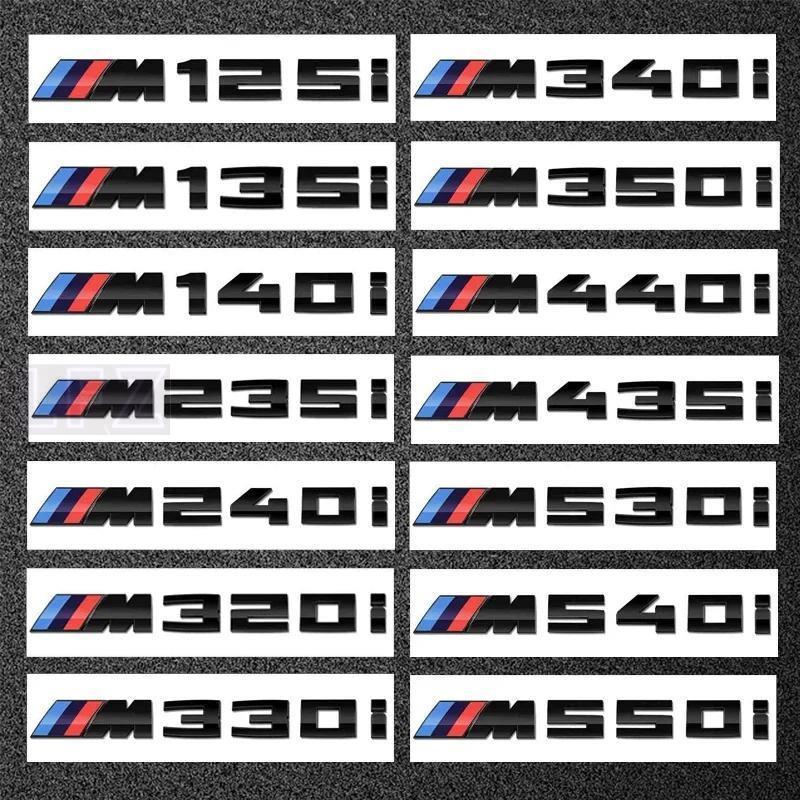 18.5*2ซม.BMW M Powerโลโก้ใหม่M125i M135i M140i M235i M240i M320i M330i M340i M350i M440i M435i M530i