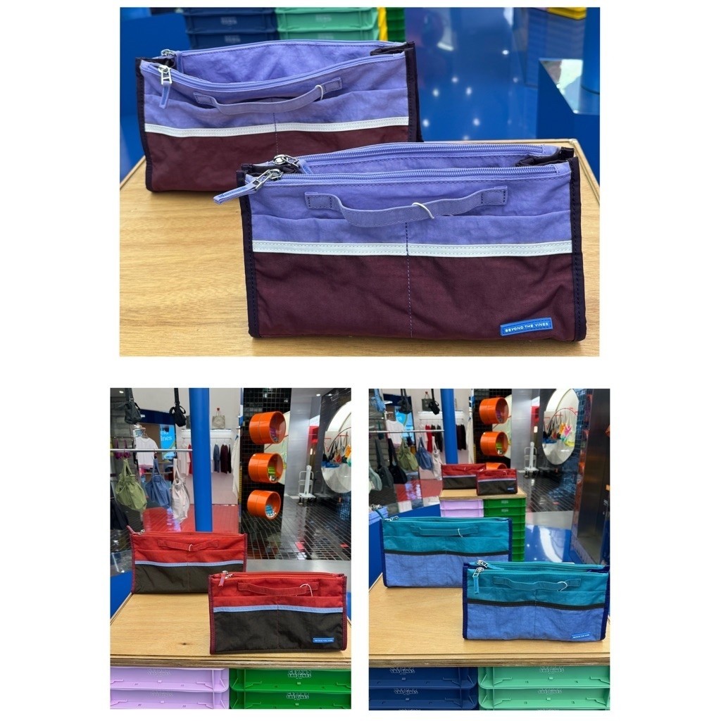 ไม่รับคืนนะค้า ไม่สั่งเข้ามาเล่นๆนะคะ 🥹 BTV Beyond the Vines Crunch Organizer 01 02 กระเป๋าจัดระเบีย