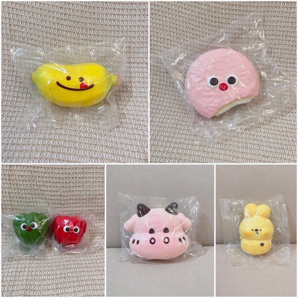 สกุชชี่แท้ (squishy) พร้อมส่ง เนื้อดี นุ่มสโลว์