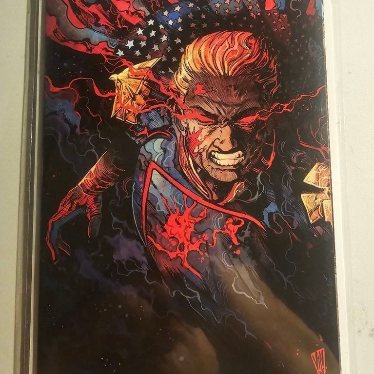 THE BOYS #1 — VINCENZO RICCARDI VIRGIN VARIANT