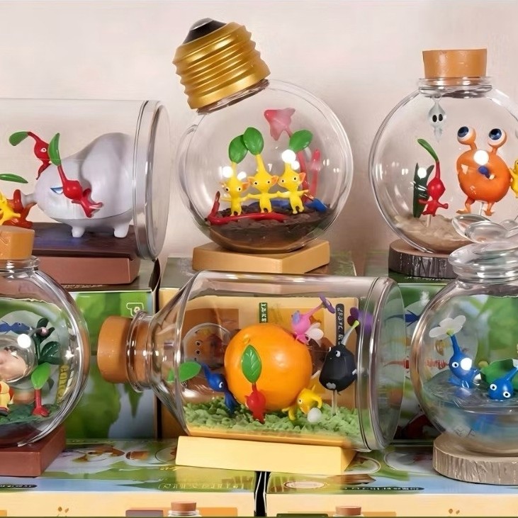 ส่งต่อ- ของใหม่ Re-ment Pikmin Terrarium Collection